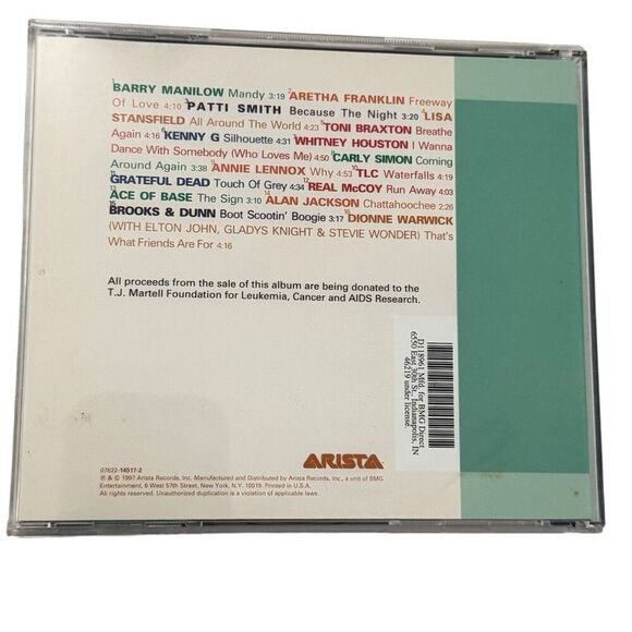 Arista: The First 20 Years CD Pop Rock Songs Compilation Album 1997 - Picture 2 of 4